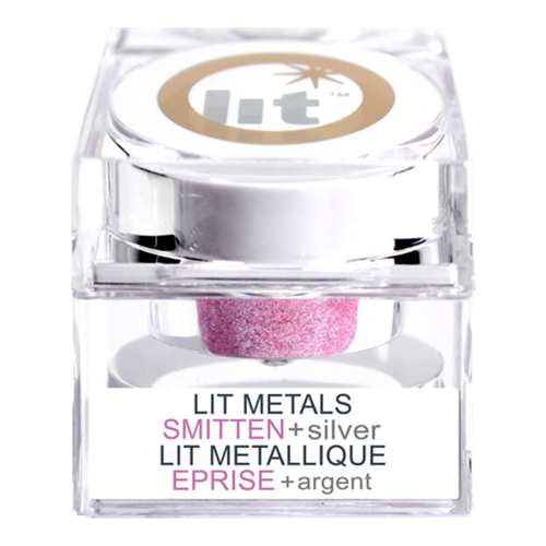 Lit Cosmetics Lit Metals - Smitten + Silver, 4g/0.1 oz