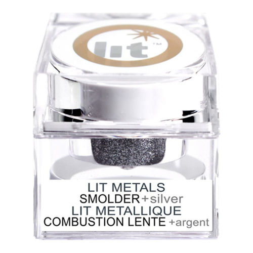 Lit Cosmetics Lit Metals - Smolder Silver, 4g/0.1 oz