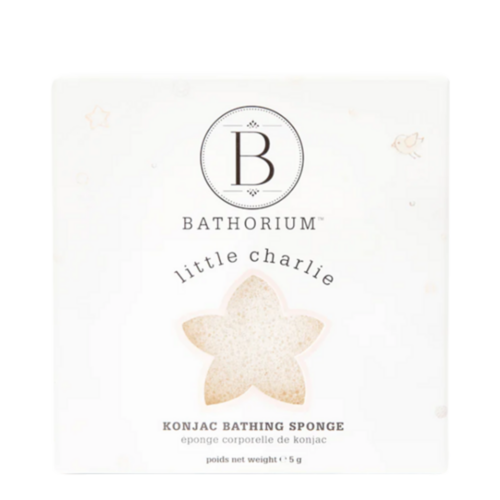 Bathorium Little Charlie Konjac Sponge, 5g/0.18 oz Bathorium Little Charlie Konjac Sponge on white background