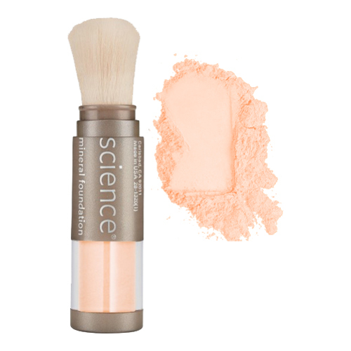 Colorescience Loose Mineral Foundation Brush SPF 20 - Not Too Deep, 6g/0.21 oz Colorescience Loose Mineral Foundation Brush SPF 20 - Tan Natural on white background