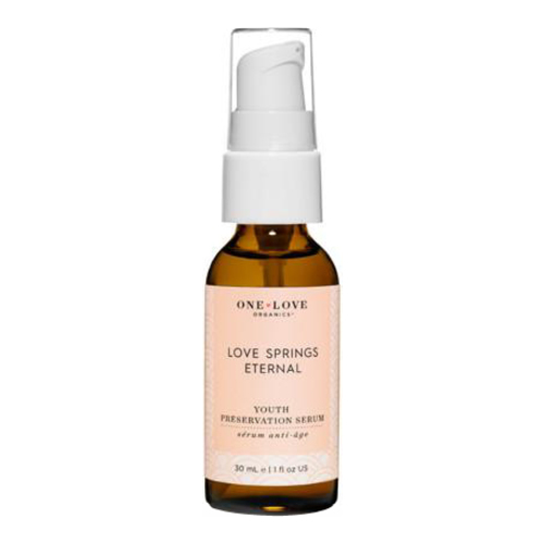 One Love Organics Love Springs Eternal Youth Serum, 30ml/1 fl oz One Love Organics Love Springs Eternal Youth Serum on white background