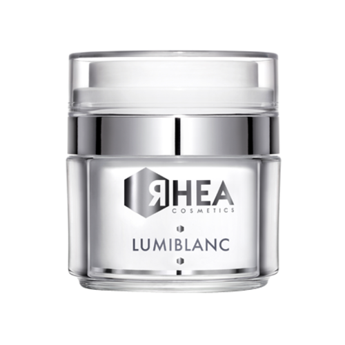 Rhea Cosmetics LumiBlanc Brightening Face Cream on white background