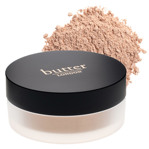 butter LONDON LumiMatte Blurring Finishing And Setting Powder - Tan, 8g/0.3 oz butter LONDON LumiMatte Blurring Finishing And Setting Powder - Medium on white background