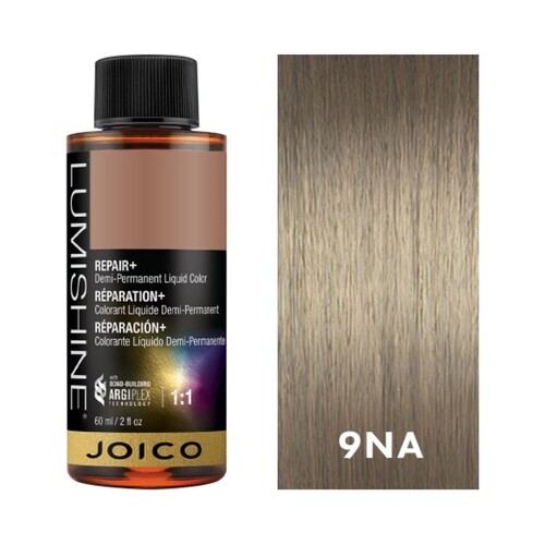 Joico LumiShine Demi Liquid Blue Violet Lightest Blonde - 10BV on white background