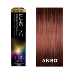 LumiShine Natural Red Gold Light Brown - 5NRG on white background