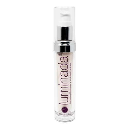 Mistura Beauty Solutions Luminada Illuminating Moisturizer on white background