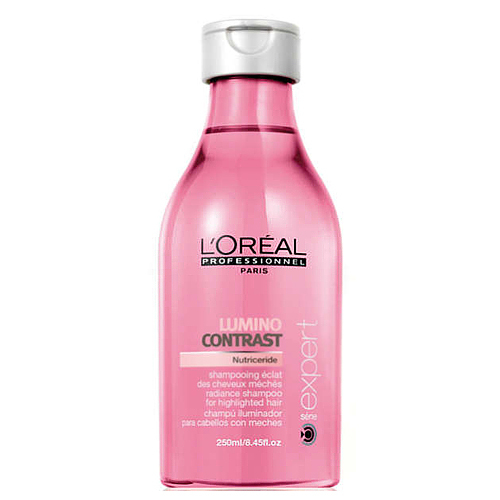 L'oreal Professional Paris Lumino Contrast Shampoo, 250ml/8.5 fl oz Loreal Professional Paris Lumino Contrast Shampoo on white background