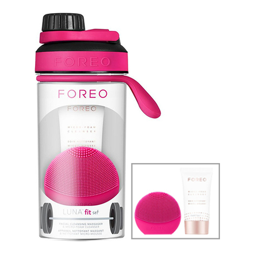 FOREO Luna Fit Set - Fuchsia, 1 set Foreo Luna Fit Set - Midnight on white background