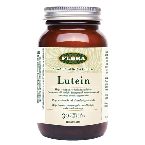 Flora Lutein, 30 capsules