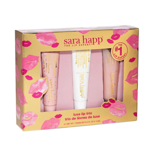 Sara Happ Luxe Lip Trio Holiday Kit, 3 x 14ml/1 fl oz