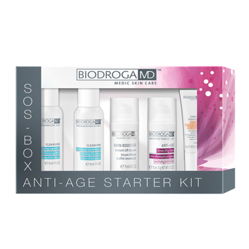 Biodroga MD Anti-Age Starter Kit, 1 set Biodroga MD Anti-Age Starter Kit on white background