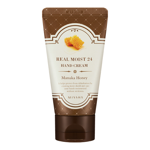 MISSHA Real Moist 24 Hand Cream - Manuka Honey, 70ml/2.4 fl oz MISSHA Real Moist 24 Hand Cream - Argan Oil on white background