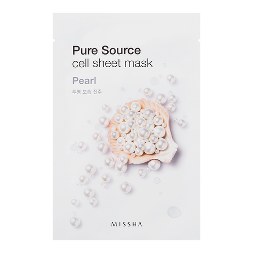 MISSHA Pure Source Cell Sheet Mask - Pearl, 1 sheet