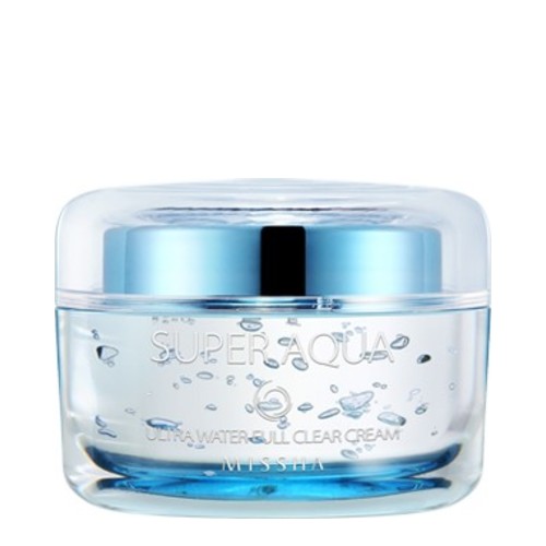 MISSHA Super Aqua Ultra Waterfull Clear Cream, 47ml/1.6 fl oz MISSHA Super Aqua Ultra Waterfull Clear Cream on white background