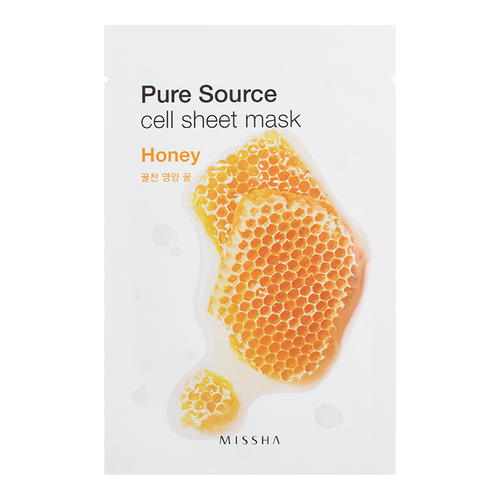 MISSHA Pure Source Cell Sheet Mask - Honey, 1 sheet