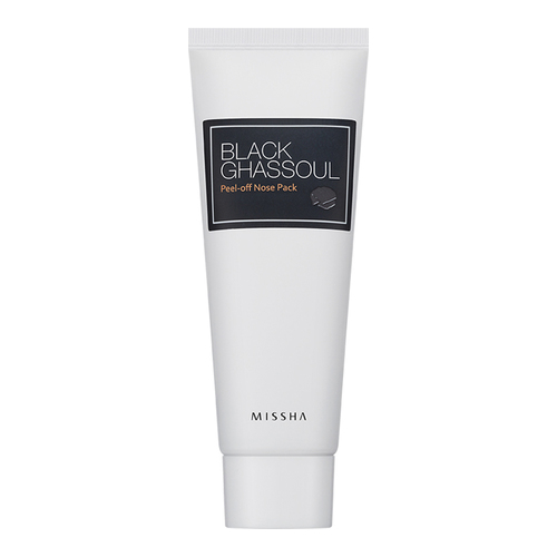 MISSHA Black Ghassoul Peel-off Nose Pack on white background