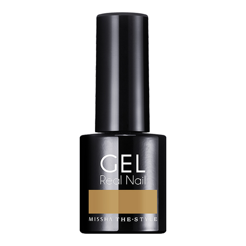 MISSHA The Style Real Gel Nail (YE01), 9g/0.3 oz MISSHA The Style Real Gel Nail (CR01) on white background