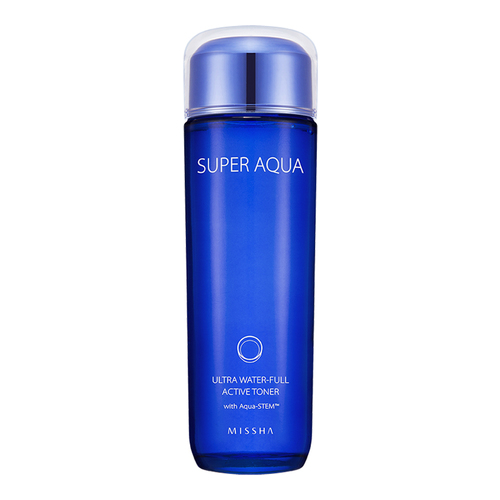 MISSHA Super Aqua Ultra Water-Full Active Toner, 150ml/5.1 fl oz MISSHA Super Aqua Ultra Water-Full Active Toner on white background