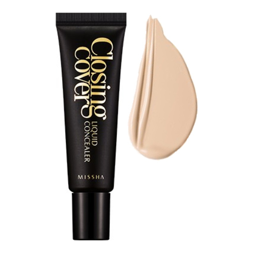 MISSHA Closing Cover Liquid Concealer SPF30 / PA++ (No.21), 1 piece MISSHA Closing Cover Liquid Concealer SPF30 / PA++ (No.21) on white background