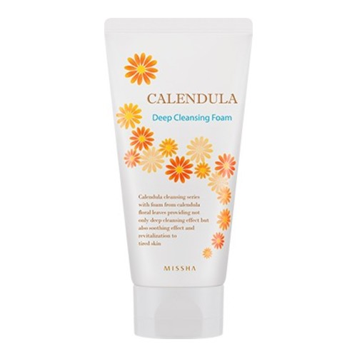 MISSHA Calendula Deep Cleansing Foam, 150ml/5.1 fl oz MISSHA Calendula Deep Cleansing Foam on white background