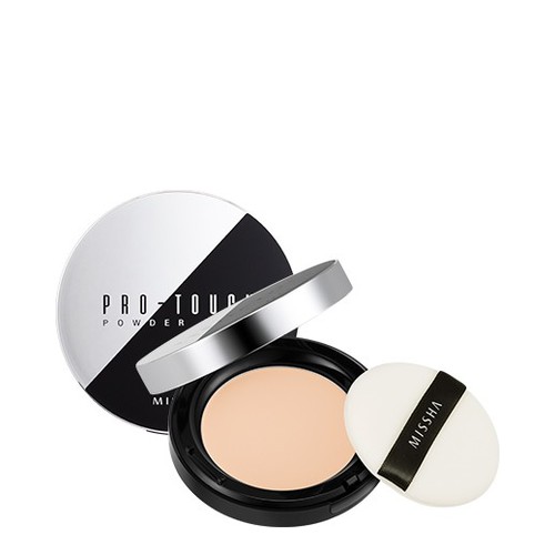 MISSHA Pro-Touch Powder Pact SPF25 | PA++ (No.21), 10g/0.4 oz MISSHA Pro-Touch Powder Pact SPF25 | PA++ (No.21) on white background