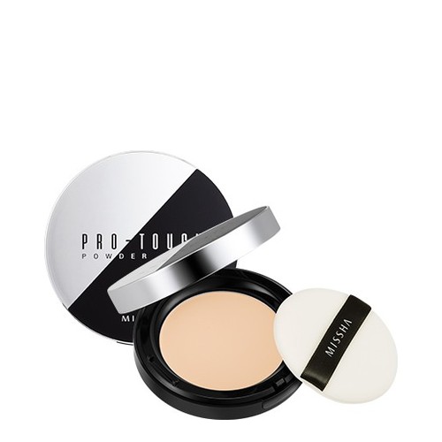 MISSHA Pro-Touch Powder Pact SPF25 | PA++ (No.21), 10g/0.4 oz MISSHA Pro-Touch Powder Pact SPF25 | PA++ (No.21) on white background
