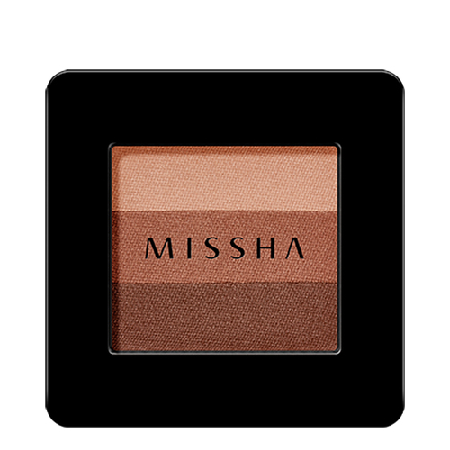 MISSHA Triple Shadow - No.14 | Dewy Apricot, 1 piece MISSHA Triple Shadow - No.9 | Coral Spring on white background