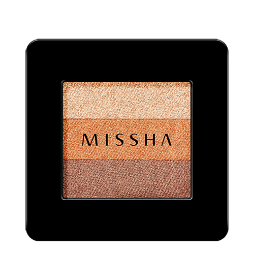 MISSHA Triple Shadow - No.14 | Dewy Apricot, 1 piece MISSHA Triple Shadow - No.9 | Coral Spring on white background
