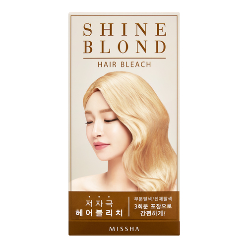 MISSHA Shine Blonde Hair Bleach on white background