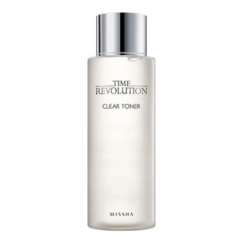 MISSHA Time Revolution Clear Toner, 250ml/8.5 fl oz MISSHA Time Revolution Clear Toner on white background