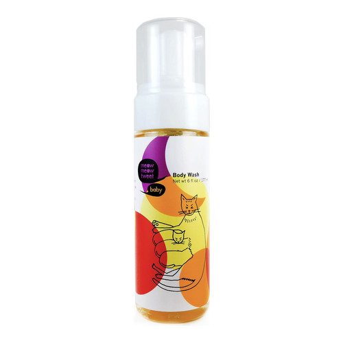 Meow Meow Tweet Baby Body Wash, 177ml/6 fl oz Meow Meow Tweet Baby Body Wash on white background