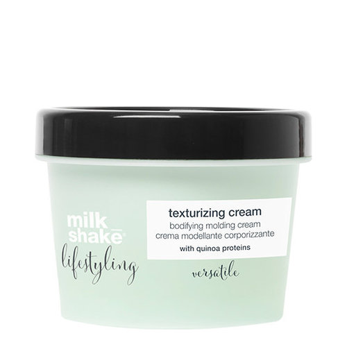 milk_shake Lifestyling Texturizing Cream on white background