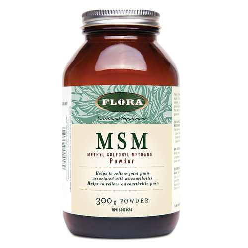 Flora MSM Powder, 300g/10.6 oz
