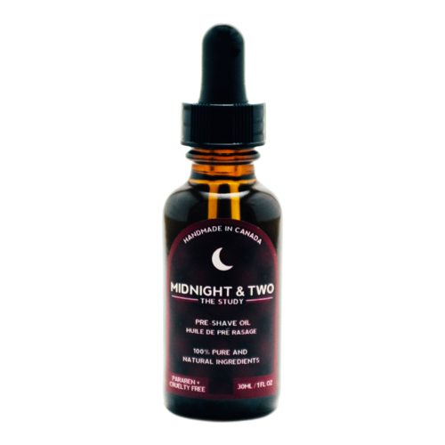 Midnight and Two Pre-Shave Oil - The Study, 30ml/1 fl oz Midnight and Two Pre-Shave Oil - Citrus Island on white background
