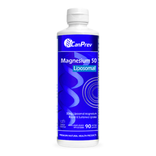 CanPrev Magnesium 50 Liposomal, 450ml/15.22 fl oz CanPrev Magnesium 50 Liposomal on white background