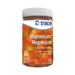 Magnesium Gummies - Tangerine on white background