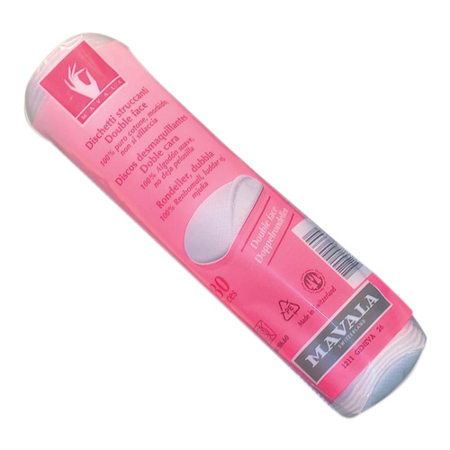 MAVALA Make-up Remover Cotton Pads, 80 sheets MAVALA Make-up Remover Cotton Pads on white background