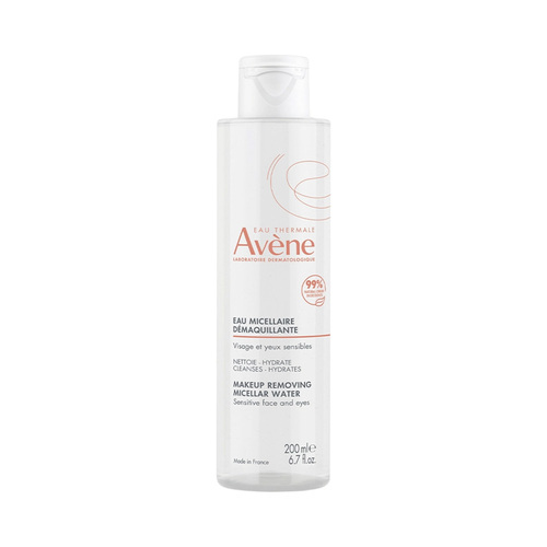Avene Makeup Removing Micellar Water on white background