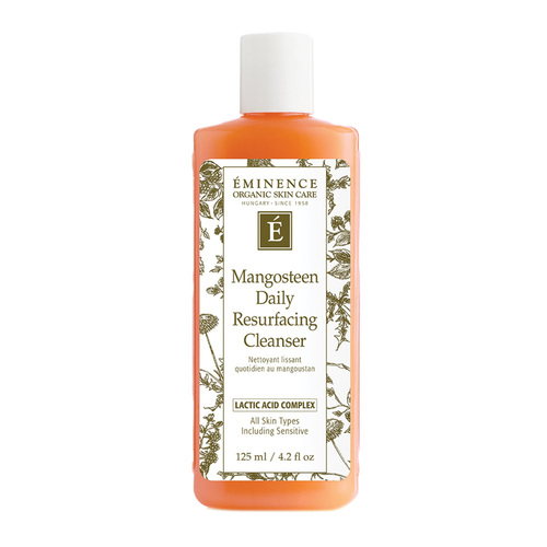 Eminence Organics Mangosteen Daily Resurfacing Cleanser on white background