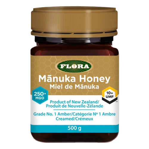 Flora Manuka Honey MGO 250+ 10+ UMF, 500g/8.82 oz