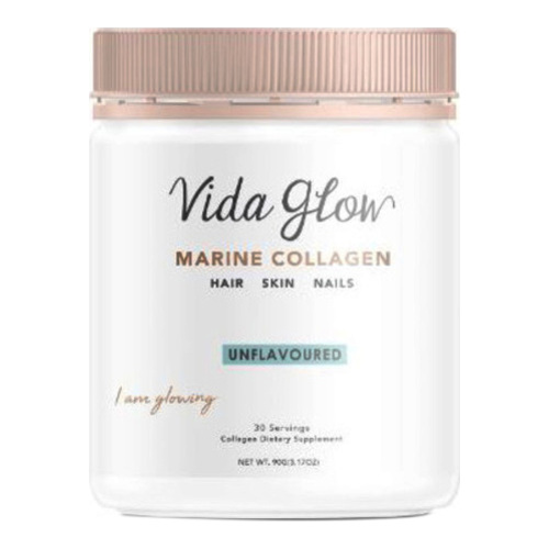 Vida Glow Marine Collagen Original, 30 x 3g/0.1 oz Vida Glow Marine Collagen Original on white background