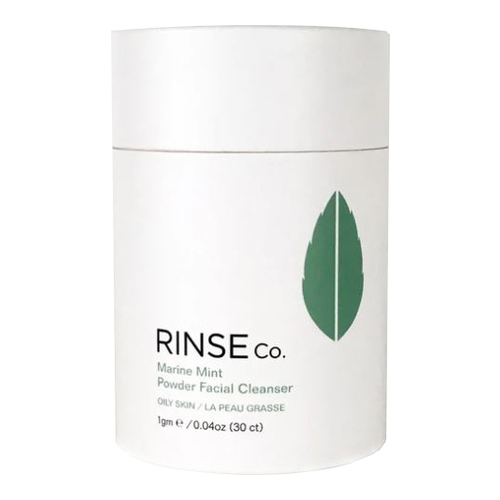 RINSE Co. Marine Mint Powder Facial Cleanser - Oily Skin, 30 pieces