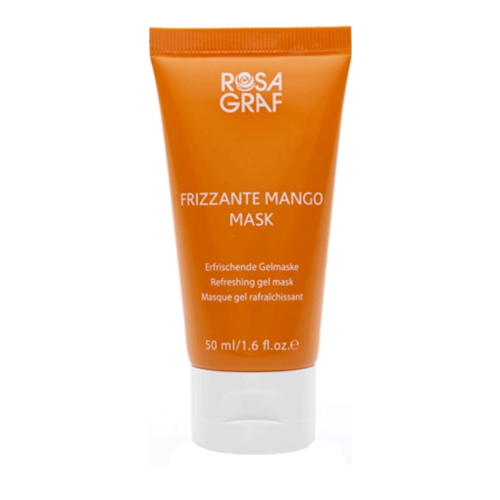 Rosa Graf Mask Frizzante Mango on white background