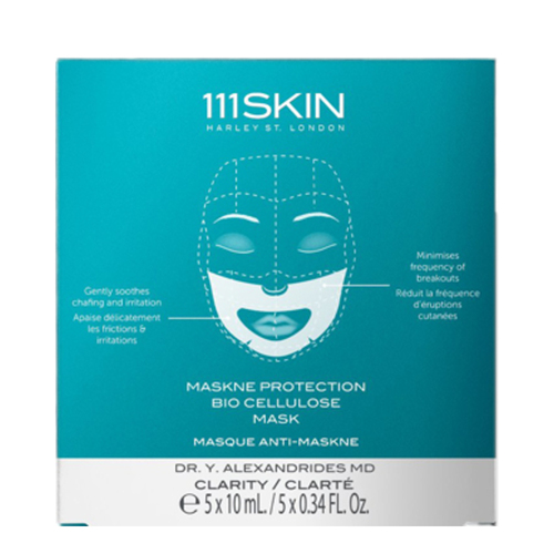 111SKIN Maskne Protection Bio-Cellulose Mask, 5 x 10ml/0.3 fl oz
