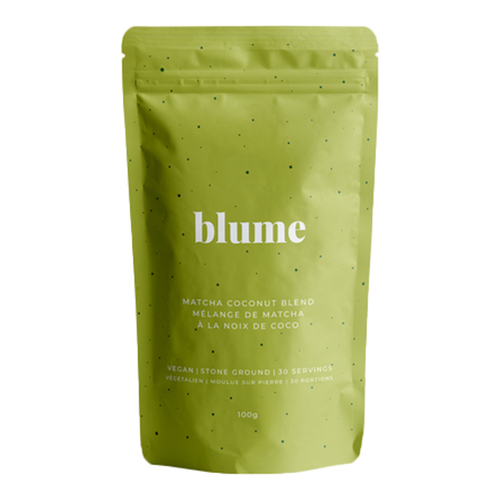 Blume Matcha Coconut Blend, 100g/3.53 oz Blume Matcha Coconut Blend on white background