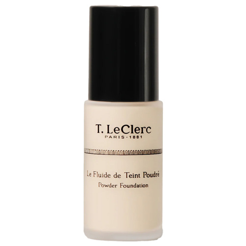 T LeClerc Matte Fluid Foundation 04 - Beige Abricot Mat, 30ml/1 fl oz T LeClerc Matte Fluid Foundation 00 - Beige Clair Mat on white background