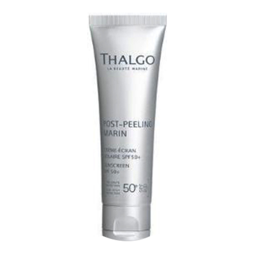 Thalgo Post-Peeling Marin Sunscreen SPF 50+ on white background