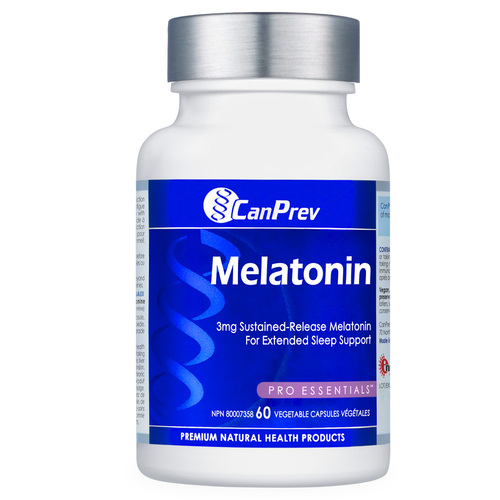 CanPrev Melatonin 3 mg Sustained-Release, 60 capsules