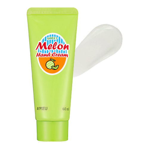 A'PIEU Peach Hand Cream, 60ml/2 fl oz APIEU Melon Hand Cream on white background