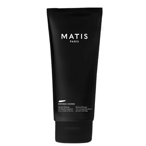 Matis Men Reponse Shower-Energy - 2-in-1 Energizing Shower Gel, Hair and Body, 200ml/6.8 fl oz